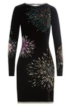 Roberto Cavalli Roberto Cavalli Silk Dress With Bead Embellishment - Black