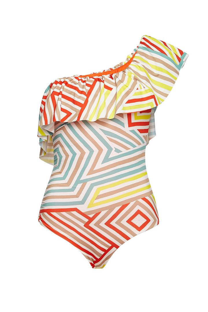 M Missoni M Missoni One Shoulder One-piece