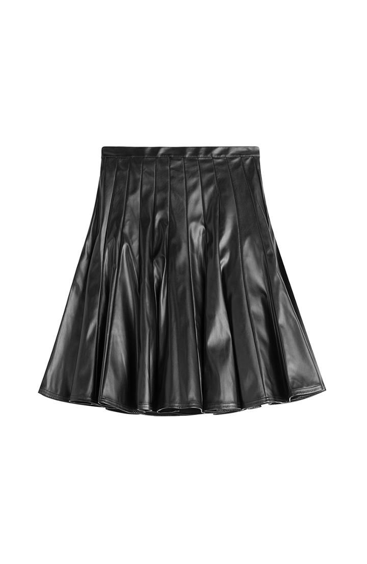 Marc By Marc Jacobs Faux Leather Skirt