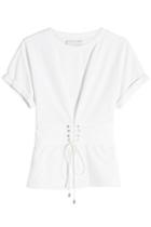 3.1 Phillip Lim 3.1 Phillip Lim Cotton T-shirt With Corset