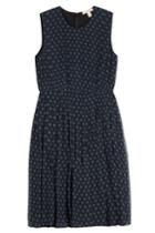 Burberry Brit Burberry Brit Printed Silk Dress - Blue