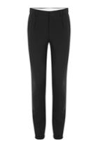 Maison Margiela Maison Margiela Wool-mohair Pants With Stud Embellished Waistband - Black