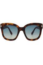 Tom Ford Tom Ford Tortoiseshell Print Sunglasses