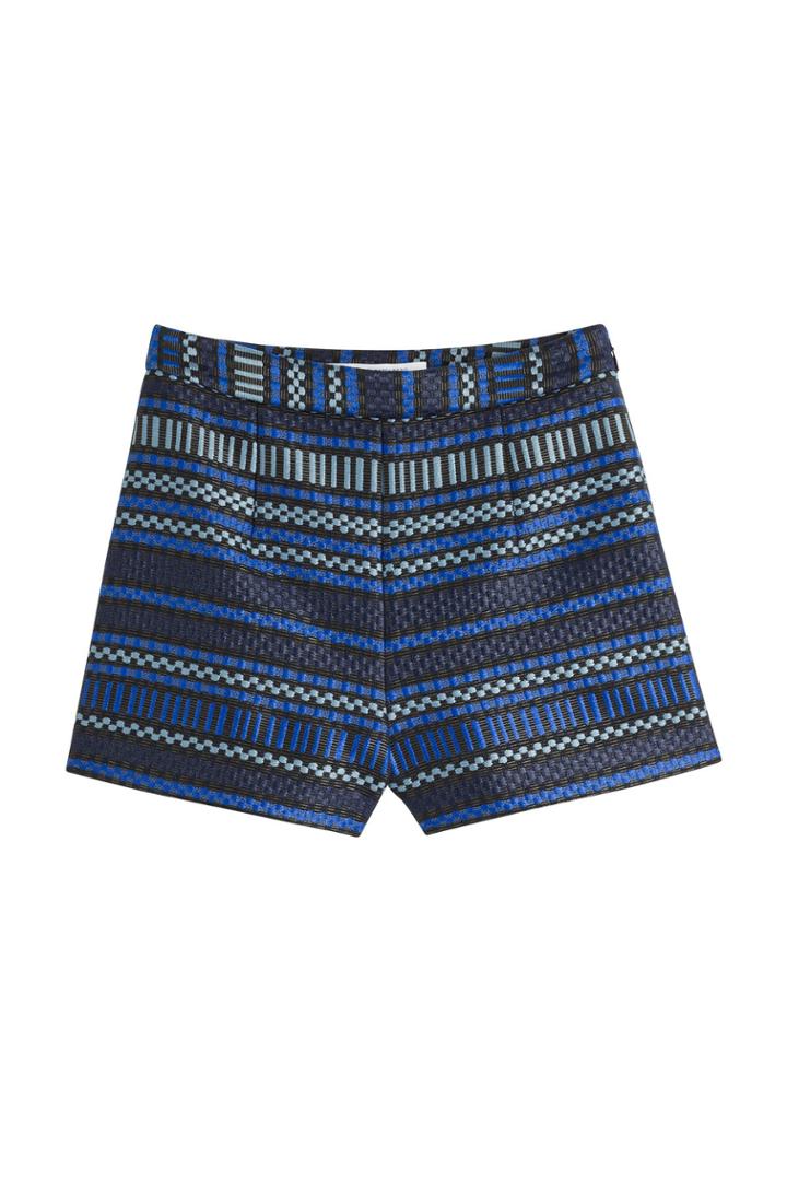 Diane Von Furstenberg Diane Von Furstenberg Casie Jacquard Shorts - Multicolored
