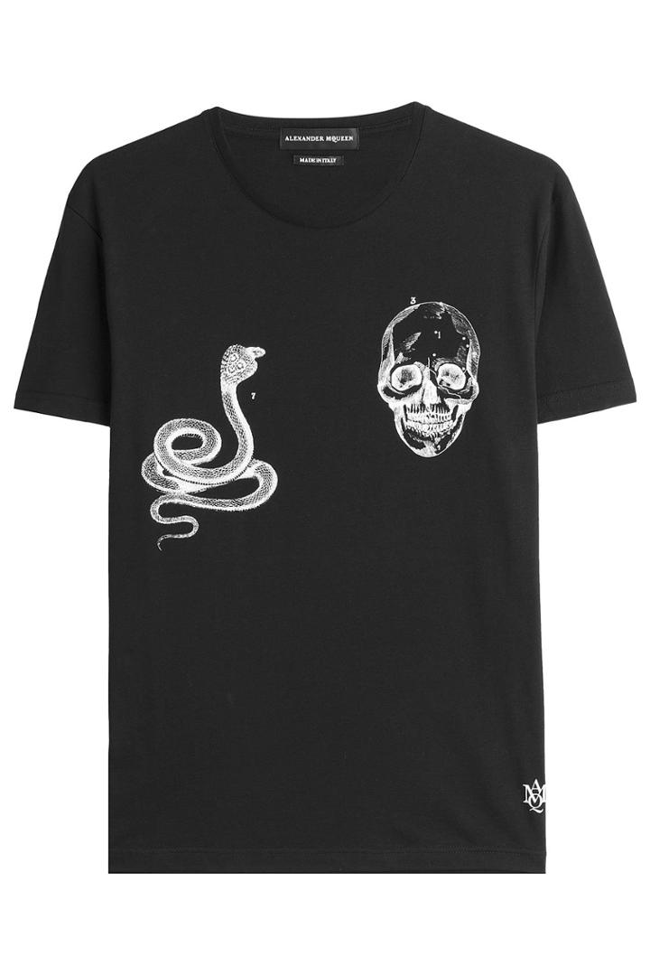 Alexander Mcqueen Alexander Mcqueen Cotton T-shirt