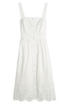 Sea Sea Cotton Dress With Cut-out Detail