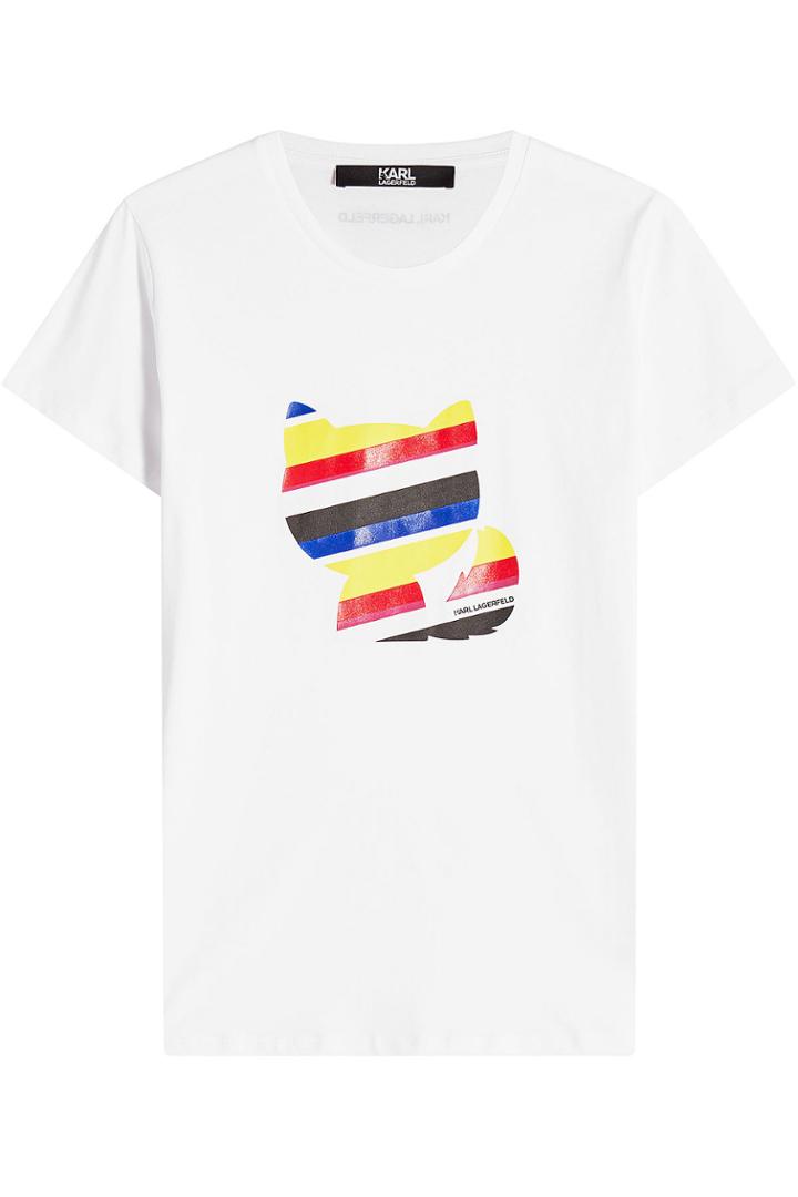 Karl Lagerfeld Karl Lagerfeld Choupette Color T-shirt