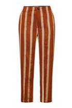 Closed Closed Bertha Striped Pants With Cotton