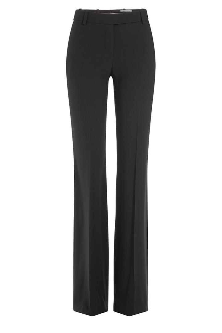 Alexander Mcqueen Alexander Mcqueen Wide Leg Pants - Black