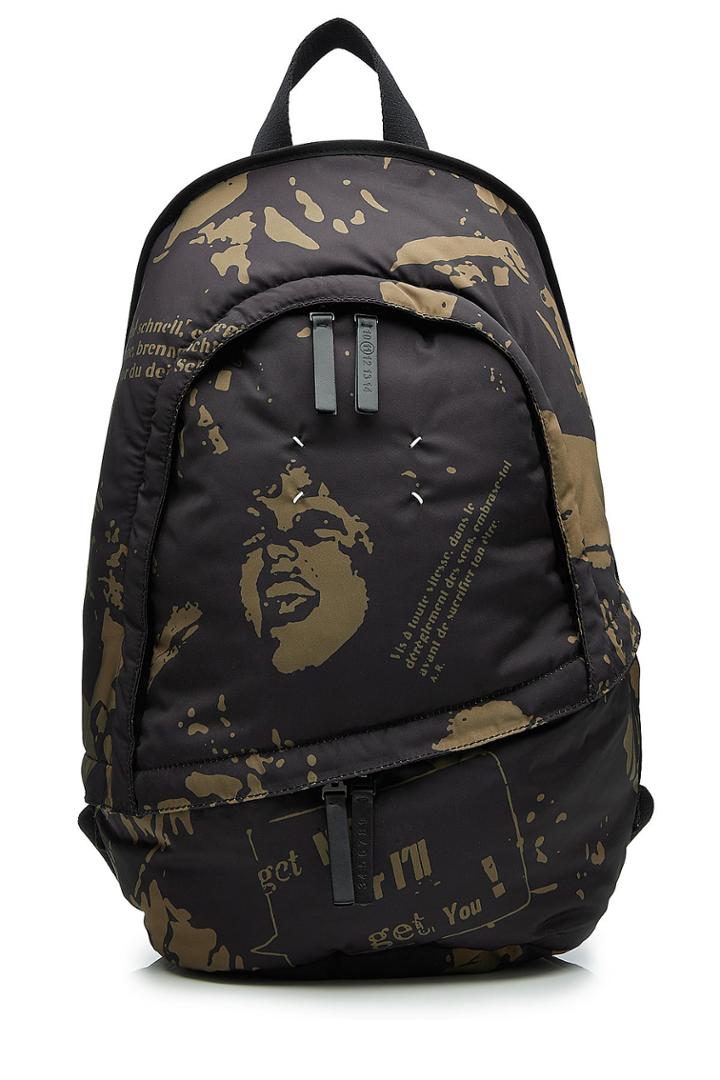 Maison Margiela Maison Margiela Printed Fabric Backpack