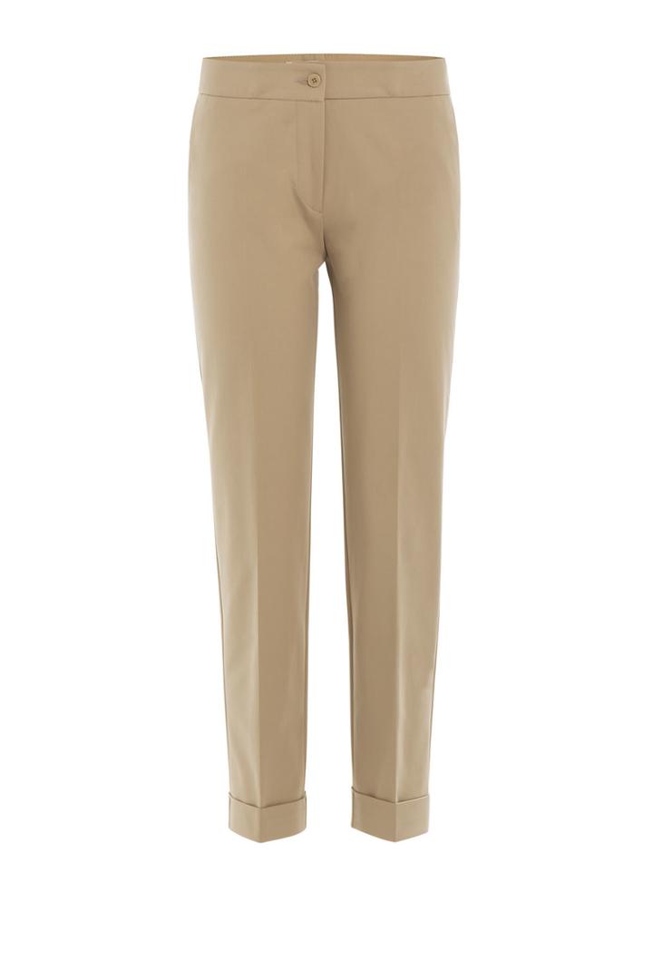 Etro Etro Cropped Cotton Blend Pants