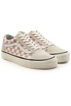 Vans Vans Checkered Old Skool Sneakers With Leather And Suede