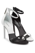 Calvin Klein 205w39nyc Calvin Klein 205w39nyc Camran Suede And Leather Stiletto Sandals