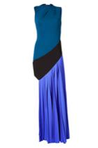 Vionnet Vionnet Draped Asymmetrical Gown - Multicolor