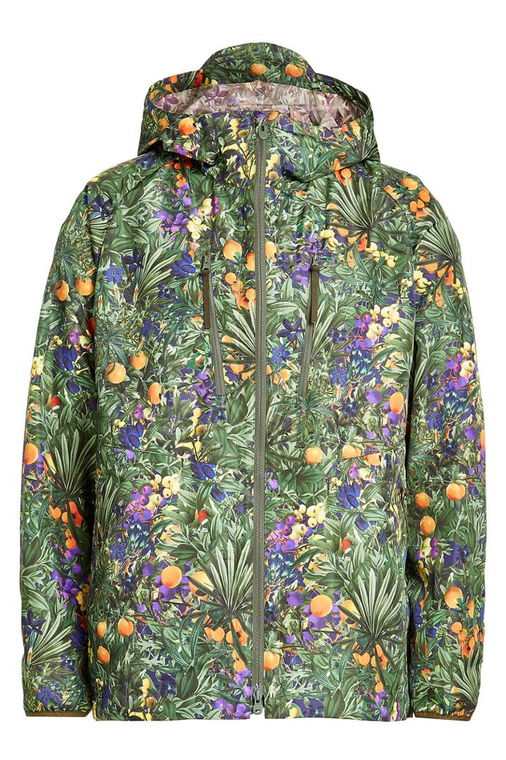 White Mountaineering White Mountaineering Printed Taffeta Parka