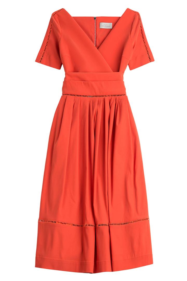 Preen Preen Dress With Cut-out Detail - Red