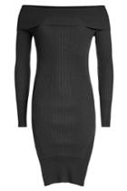 By Malene Birger By Malene Birger Ribbed Mini Dress - Black