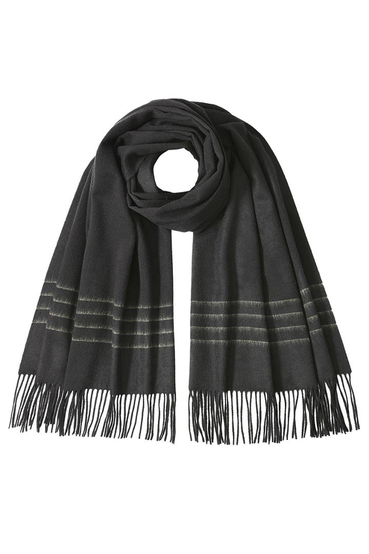 Rag & Bone Rag & Bone Merino Wool Scarf - Black