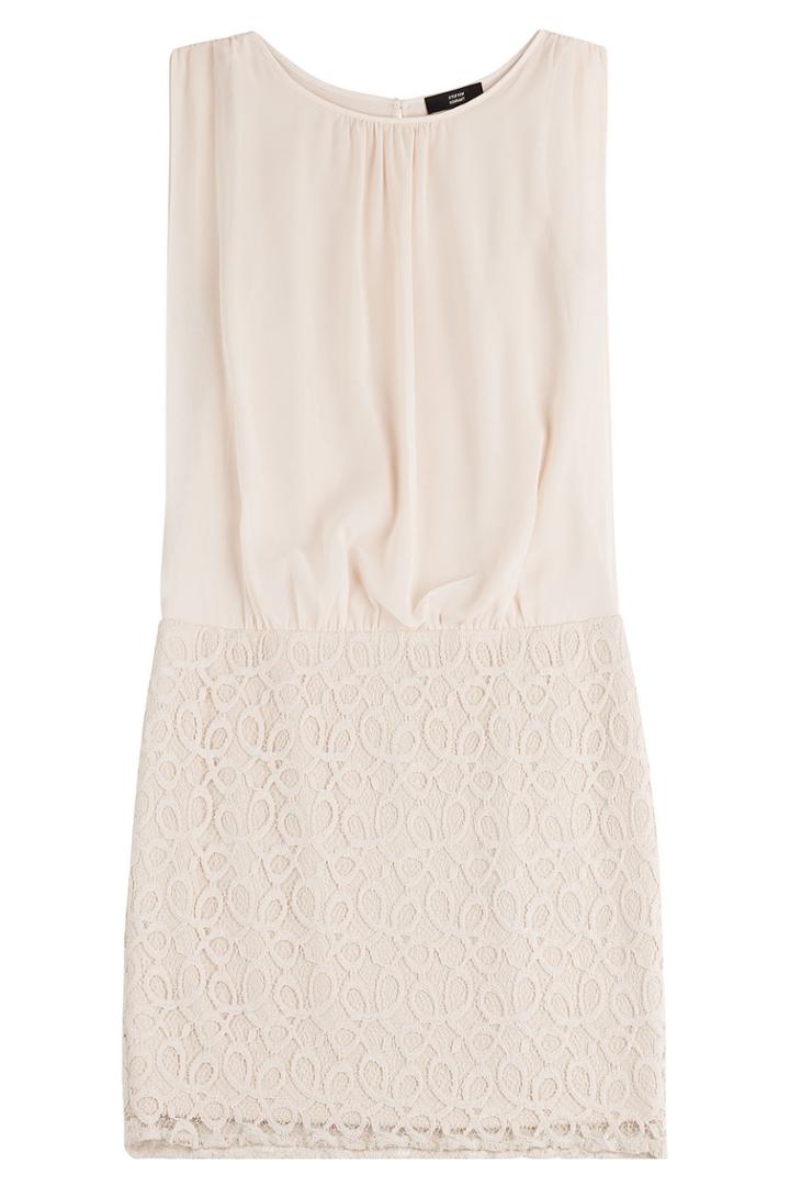Steffen Schraut Steffen Schraut Cotton Blend Dress With Lace - None