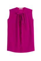 Etro Etro Sleeveless Silk Blouse - Purple