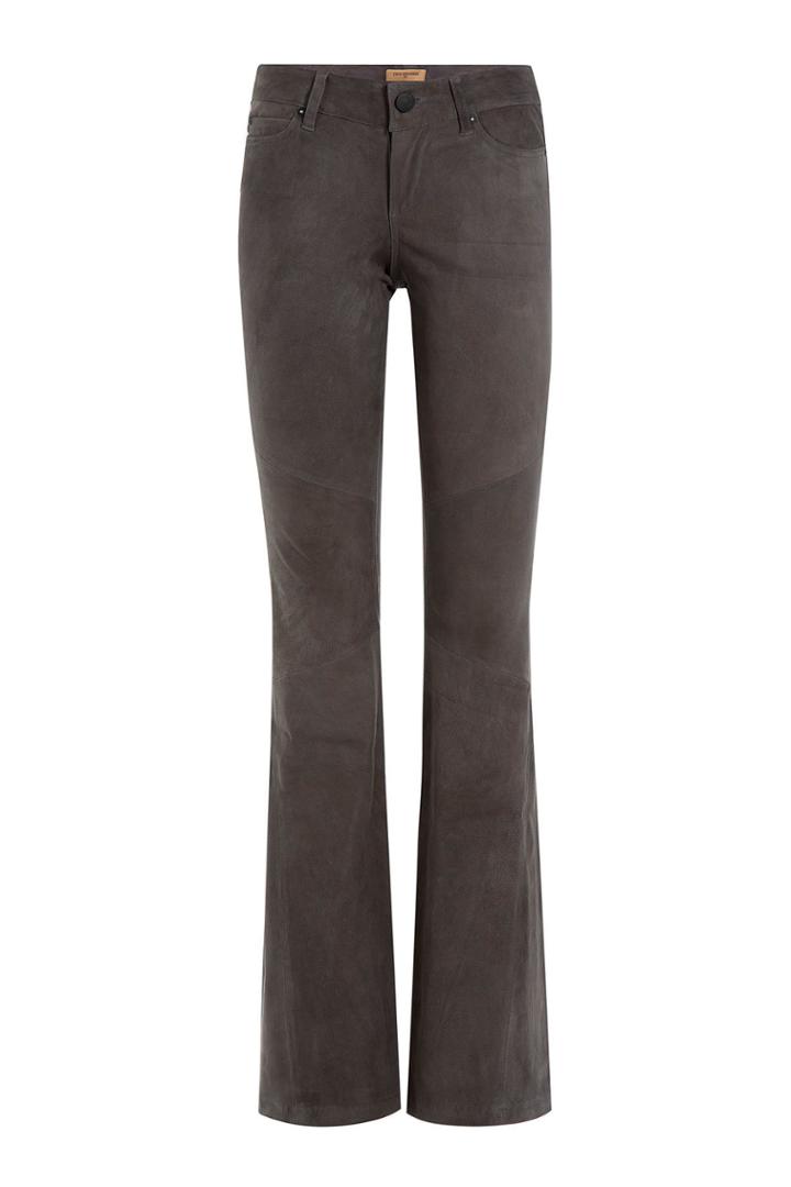 True Religion True Religion Suede Bootcut Flared Pants - Grey
