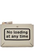 Anya Hindmarch Large Loose Pocket No Loading Leather Pouch