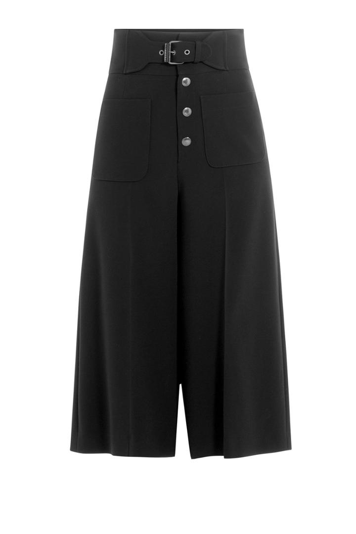 R.e.d. Valentino R.e.d. Valentino Belted High-waisted Culottes - None
