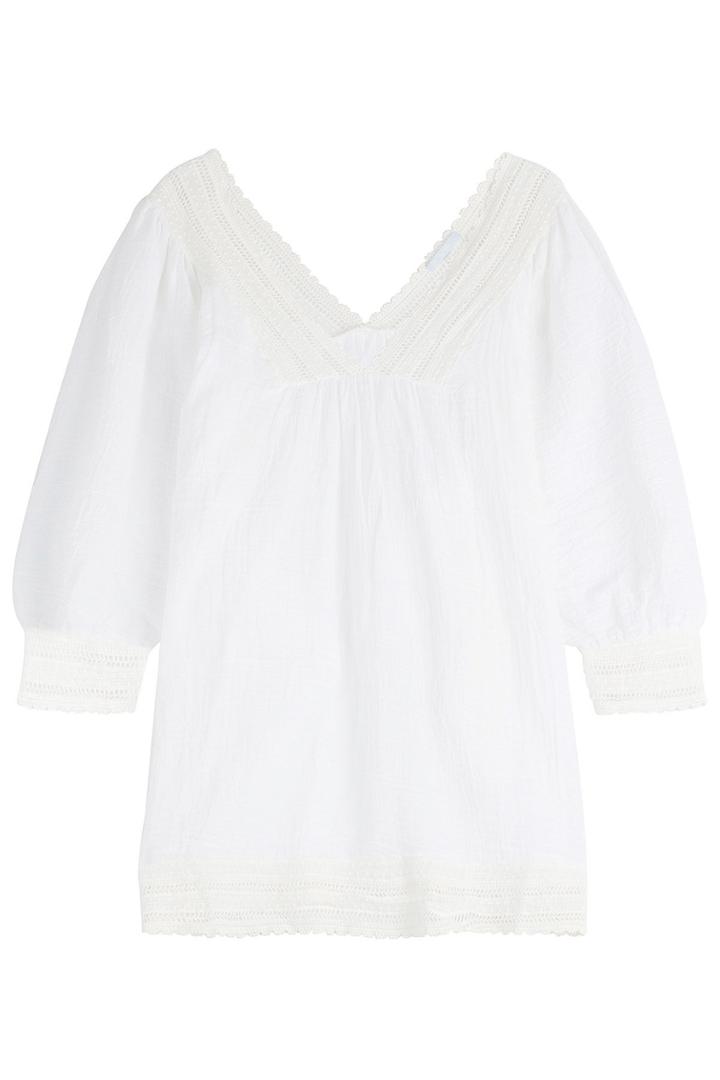 Eberjey Eberjey Love Shack Zephyr Cover-up - White
