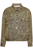 Iro Iro Empathy Animal Print Jacket With Linen