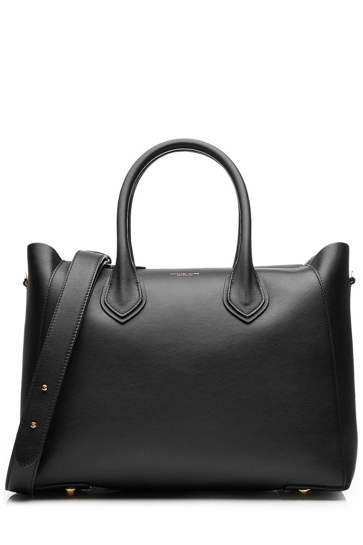 Michael Kors Collection Michael Kors Collection Leather Tote - Black
