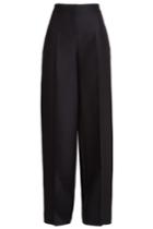 Valentino Valentino Barathea Wool Trousers - Black