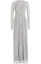 Missoni Embellished Floor Length Crochet Knit Gown