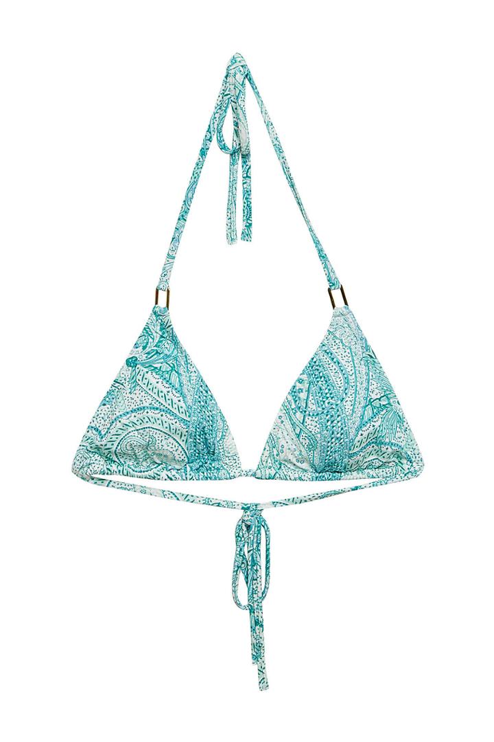 Melissa Odabash Melissa Odabash Cancun Printed Bikini Top
