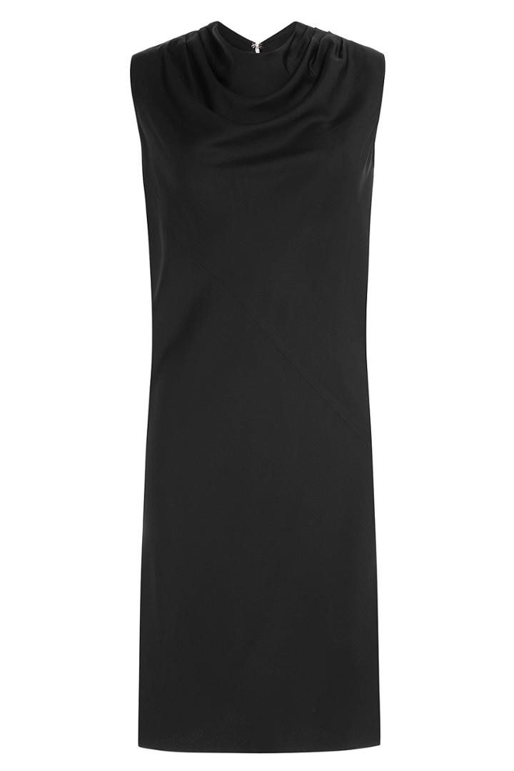 Rick Owens Rick Owens Draped Crepe Dress - Black