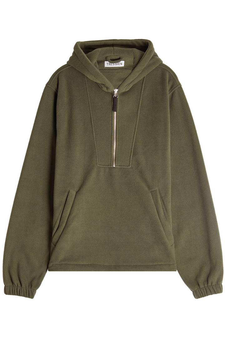 Très Bien Très Bien Zip Front Hoodie