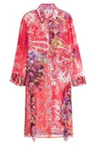 Etro Etro Printed Silk Chiffon Dress - Multicolored