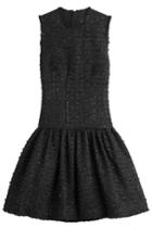 Simone Rocha Simone Rocha Metallic Tweed Dress - Black
