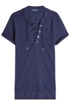 Ralph Lauren Polo Ralph Lauren Polo Lace-up Polo Shirt With Cotton