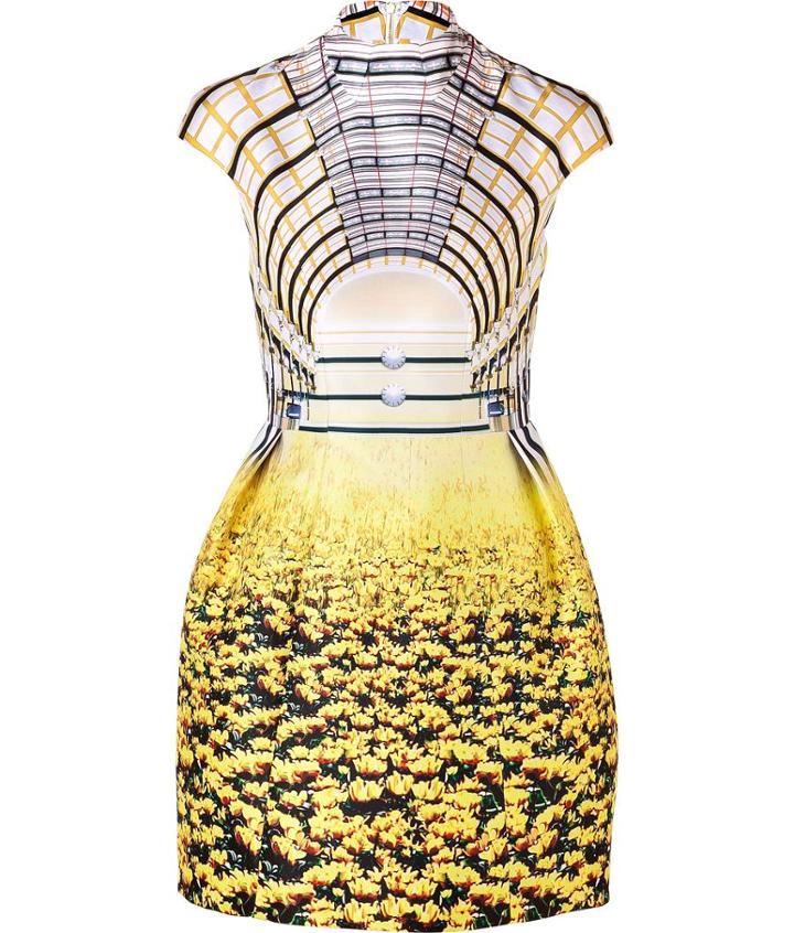Mary Katrantzou Carmakal Dress In Cupolla Multi