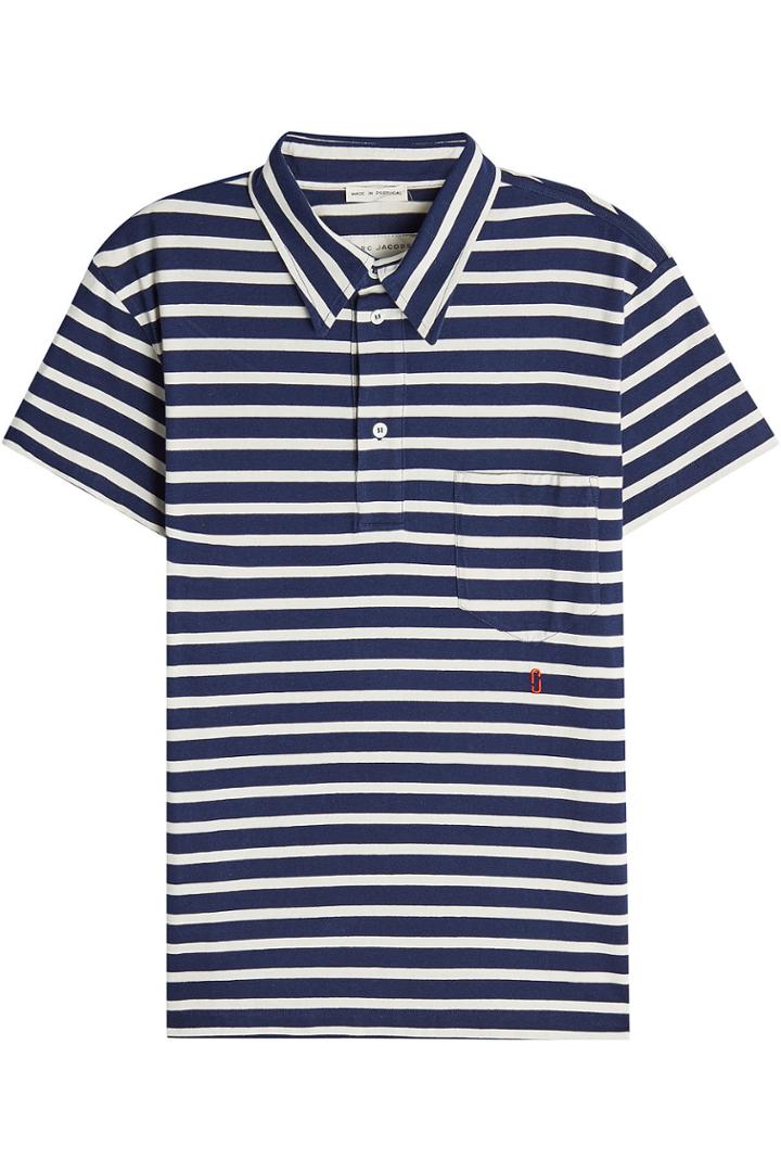 Marc Jacobs Marc Jacobs Striped Cotton Polo Shirt