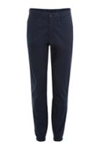 Michael Kors Collection Michael Kors Collection Cotton Chinos With Elasticated Ankles - Blue