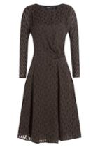 Etro Etro Silk-blend Printed Dress - Brown