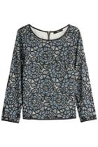 Steffen Schraut Steffen Schraut Top With Lace - Blue