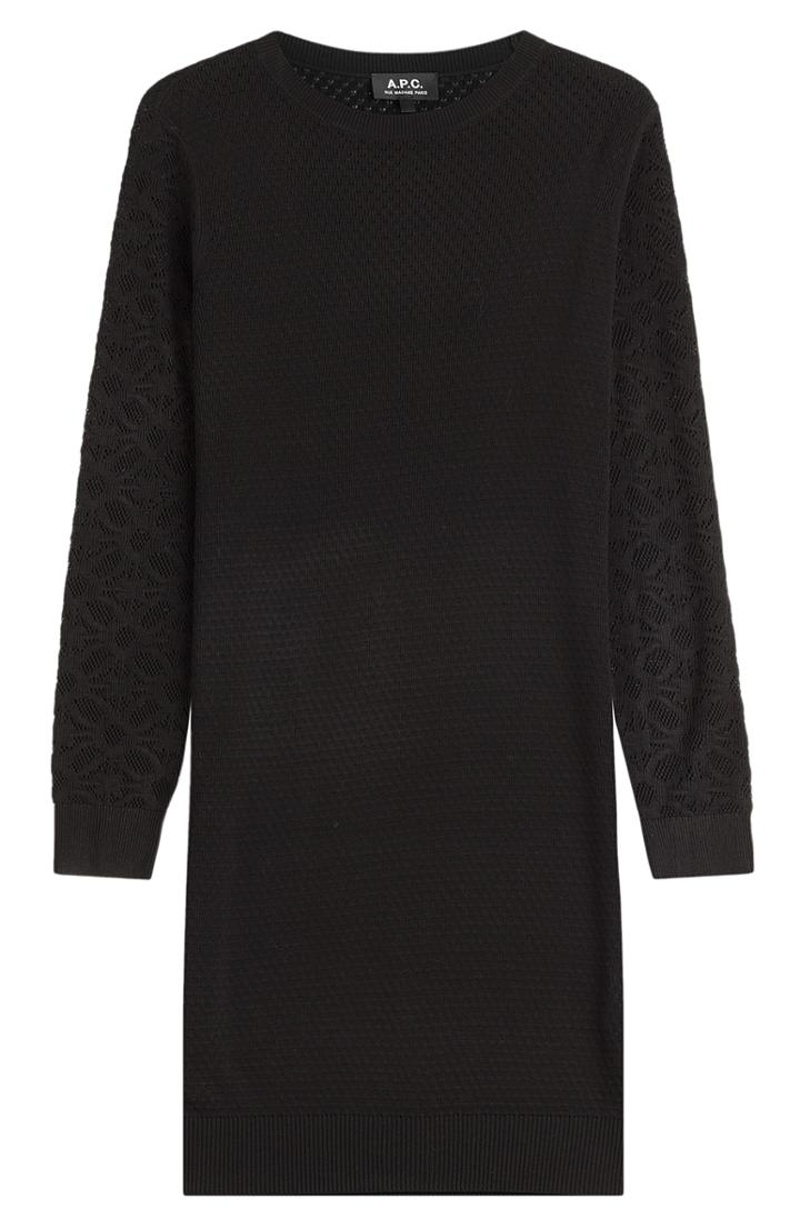 A.p.c. Viscose Sweater Dress