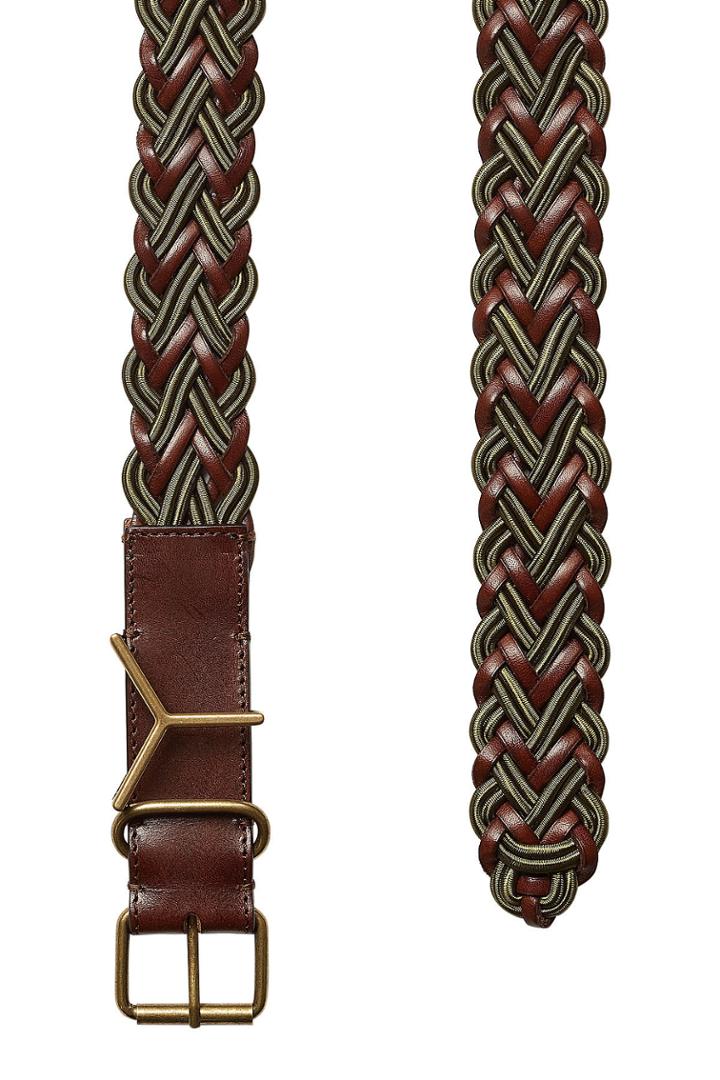 Y/project Y/project Woven Leather Belt