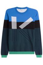 Kenzo Kenzo Cotton Pullover - Blue