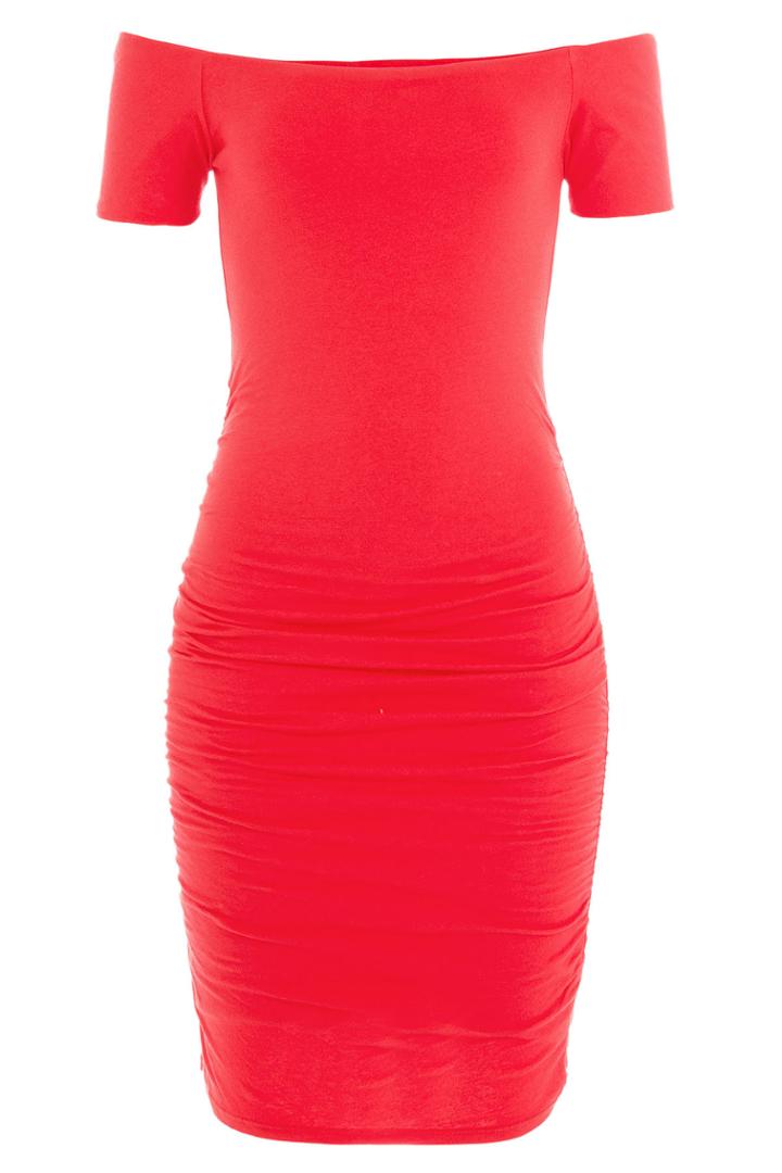 Velvet Velvet Off-the-shoulder Cotton Dress