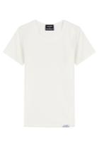 Anthony Vaccarello Anthony Vaccarello Cotton-blend T-shirt - White