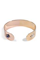 Delfina Delettrez Delfina Delettrez Pink And Gold Plated Little Roll In Stone Cuff