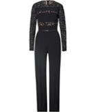 Elie Saab Lace Paneled Jumpsuit